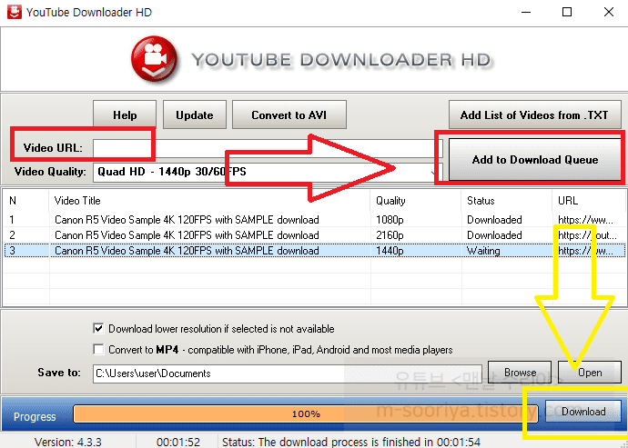 유튜브 영상을 100% 무료로 다운로드하는 방법과 Youtube Downloader HD로 간편하게 다운로드하는 꿀팁