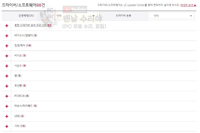 LG 노트북 드라이버 다운로드 및 설치 가이드: 무선랜, 터치패드, 그래픽, 블루투스 문제 완벽 해결하기
