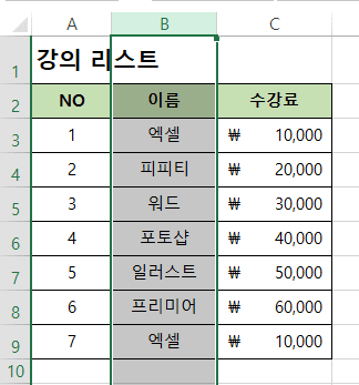 엑셀에서 중복값을 손쉽게 찾아 표시하는 방법으로 시간 절약하기